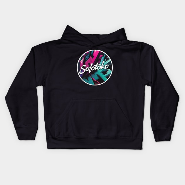 Solotoko Records Kids Hoodie by SupaDopeAudio